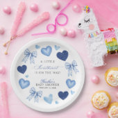 Little Sweetheart Valentines Day Baby Shower Pappteller (Party)