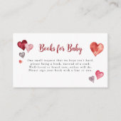 Little Sweetheart Valentines Hearts Books for Baby Begleitkarte (Vorderseite)