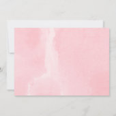 Little Sweetheart Valentines virtuelle Babydusche Einladung (Rückseite)