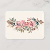 Little Sweetie Elephant Baby Shower Books for Baby Begleitkarte (Rückseite)