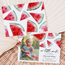 Little Sweetie Foto Geburtstagseinladung