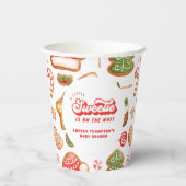 Little Sweetie Gingerbread Weihnachtsdusche Pappbecher (Rückseite)