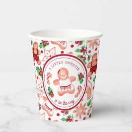Little Sweetie Gingerbread Weihnachtsdusche Pappbecher