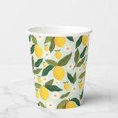 Little Sweetie Lemon Birthday Pappbecher (Rückseite)