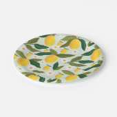 Little Sweetie Lemon Blume Blossom Pappteller (Schrägansicht)
