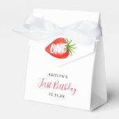 Little Sweetie Strawberry 1. Geburtstag Geschenkschachtel (Vorderseite)