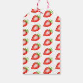 Little Sweetie Strawberry 1. Geburtstag Vielen Dan Geschenkanhänger (Rückseite)