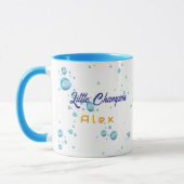 Little Swimmer Champion Personize Design Tasse (Links)