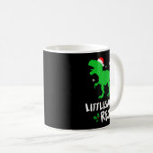 Little T Rex Matching Family Christmas Dinosaur Sh Kaffeetasse (VorderseiteRechts)