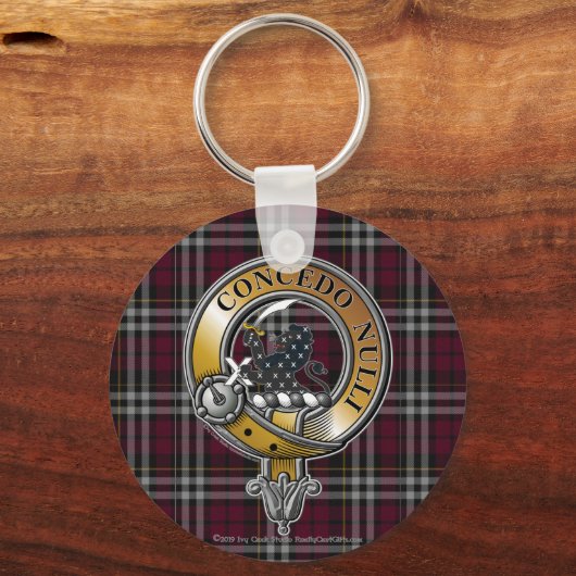 Little Tartan & Abzeichen Schlüsselanhänger (Vorderseite)