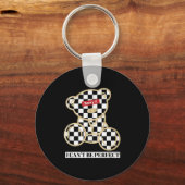 Little Teddy Bear Sorry I Can't Be Perfect Schlüsselanhänger (Vorderseite)