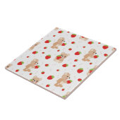 Little teddy bear with strawberry fliese (Seite)