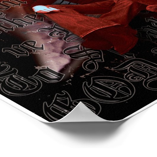 Little Texas Hippie Poster (Ecke)