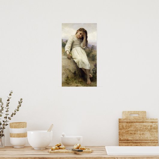 Little Thief Canvas Print Poster (Küche)