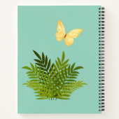 Little Tiger & Butterfly Deluxe Spiral Notizbuch (Rückseite)