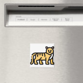 Little Tiger Magnet (In Situ (Geschirrspüler))