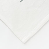 Little Tiger Personalisiert Fleecedecke (Ecke)