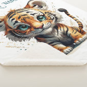 Little Tiger Personalisiert Sherpadecke (3/4)