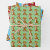 Little Tiger Wrapping Paper Set Geschenkpapier Set (Beispiel)