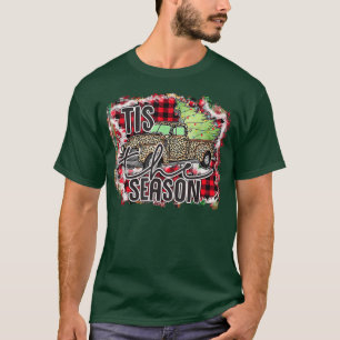 Little Tis The Seasons Christmas Tree Truck T-Shirt