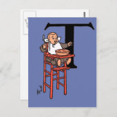 Little Tommy Tucker Postkarte (Vorne/Hinten)