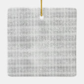 Little Town Bethlehem Sheet Music - Weihnachten Keramikornament (Rückseite)