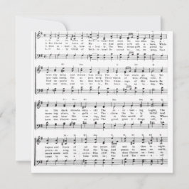 Little Town Bethlehem Sheet Musik Weihnachten