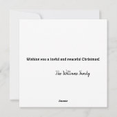 Little Town Bethlehem Sheet Musik Weihnachten (Rückseite)