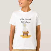 Little Town of Bethlehem (Baby in Manger) T-Shirt (Vorderseite)