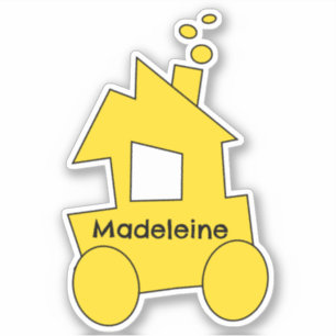 Little Train Birthday Party Aufkleber