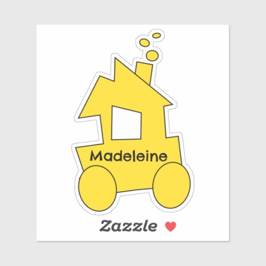 Little Train Birthday Party Aufkleber (Blatt)