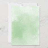 Little Treasure Baby Shower Patricks Day Einladung (Rückseite)