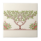 Little Tree Frieze for William Morris Fliese (Vorderseite)