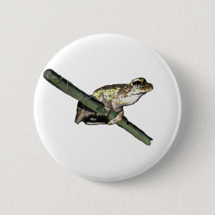 Little Tree Frog Oil Paint, Abzeichen Button