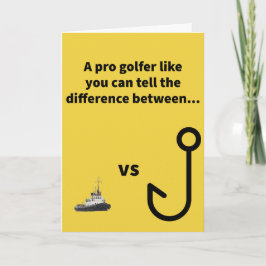 Little Tug vs Big Hook Golf Karte