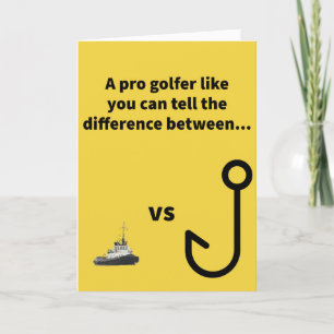 Little Tug vs Big Hook Golf Karte