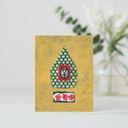 Little Tulip Postcard Postkarte (Stehend Vorderseite)