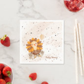 Little Turkey Baby Shower Erntedank Serviette (Beispiel)