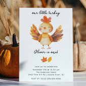 Little Turkey Birthday Einladung