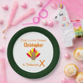 Little Turkey Birthday Pappteller (Party)