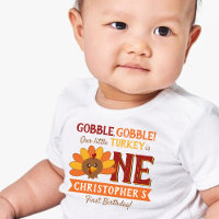 Little Turkey Fall Erntedank 1. Geburtstag