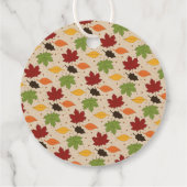 Little Turkey Fall Erntedank 1. Geburtstag Geschenkanhänger (Rückseite)