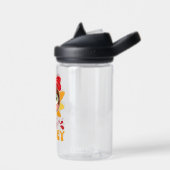 Little Turkey Girl Kids Erntedank Trinkflasche (Links)