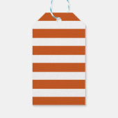 Little Turkey Thanksgiving 1st Birthday Thank You Geschenkanhänger (Rückseite)