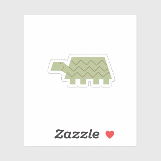 Little Turtle Aufkleber (Blatt)