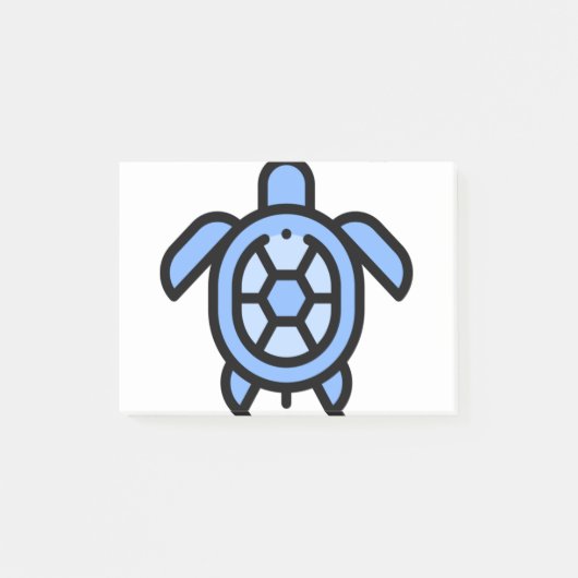 Little Turtle Post-it Klebezettel (Vorderseite)