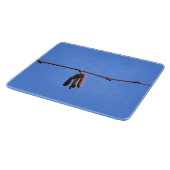 Little Twig auf Blue Sky Schneidebrett (Ecke)