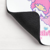Little Twin Stars Retro Logo Valentine Tee Mousepad (Ecke)
