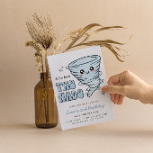 Little Twonado Blue Tornado 2. Geburtstag Einladung