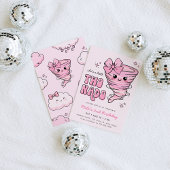 Little Twonado Pink Tornado 2. Geburtstag Einladung